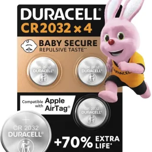 Duracell Lithium CR2032 3V 4 stuks